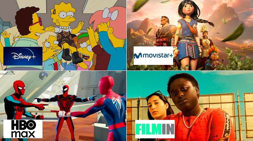 17 estrenos en Prime Video, Disney+, HBO Max, Movistar+ y Filmin: Esta semana de Navidad la mejor trilog&iacute;a de Spider-Man y la muerte de un m&iacute;tico personaje de 'Los Simpson'