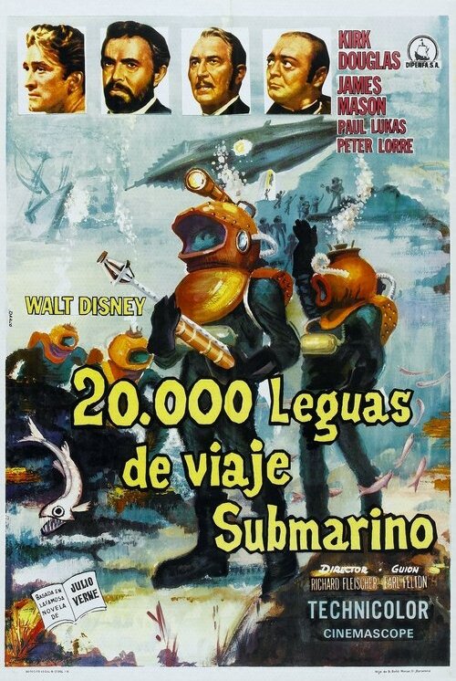 20.000 Leguas de Viaje Submarino (1954)